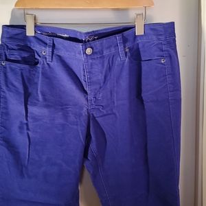 Purple corduroy pants